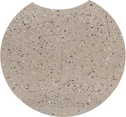 Dimple Terrazzo Pattern Iron End Table in Taupe - 99084Taupe-ET20