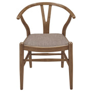 Dinah 5-piece Round Solid Wood Dining Set Walnut - 108471-S5