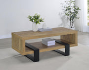 Dinard Engineered Wood Cocktail Coffee Table Mango - 723678