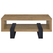 Dinard Engineered Wood Cocktail Coffee Table Mango - 723678