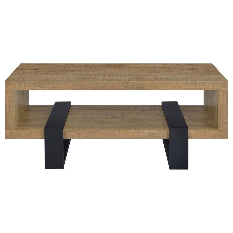 Dinard Engineered Wood Cocktail Coffee Table Mango - 723678