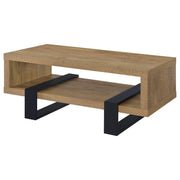 Dinard Engineered Wood Cocktail Coffee Table Mango - 723678