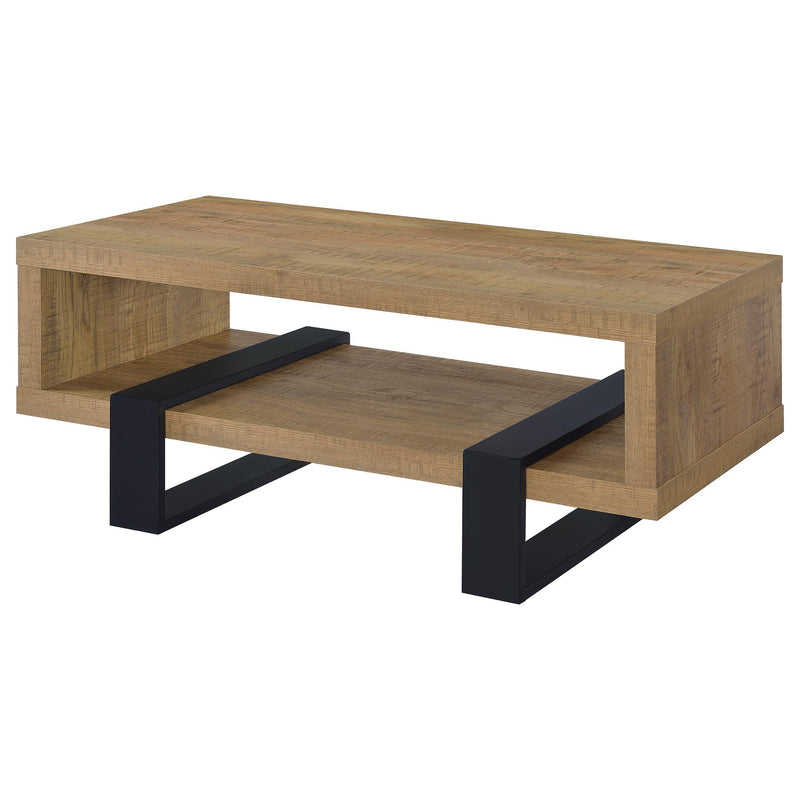 Dinard Engineered Wood Cocktail Coffee Table Mango - 723678