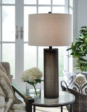 Dingerly 2-Piece Table Lamp Set in Brown - PKG015582