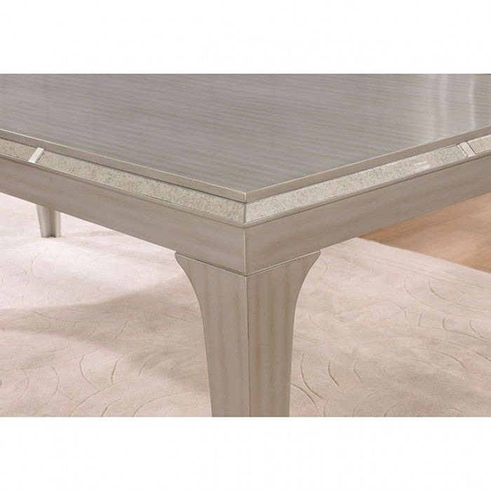 Diocles Silver/Gray Dining Table - CM3020T