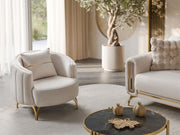 Dior 3-pieces (Sofa & Loveseat & Chair) Livingroom Set in Grey - 200-ST-DIO-TURKO376-321