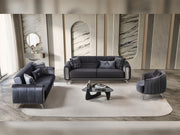 Dior 3-pieces (Sofa & Loveseat & Chair) Livingroom Set in Grey - 200-ST-DIO-TURKO376-321