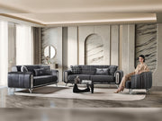 Dior 3-pieces (Sofa & Loveseat & Chair) Livingroom Set in Grey - 200-ST-DIO-TURKO376-321