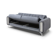 Dior Convertible Loveseat in Cream - 200-ST-DIO-FLORIA04-2