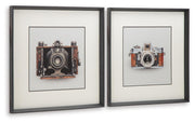 Dirkgrove Black/White/Brown Wall Art (Set of 2) - A8000549