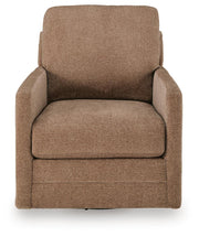 Dishford Cinnamon Swivel Accent Chair - A3000841