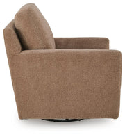 Dishford Cinnamon Swivel Accent Chair - A3000841