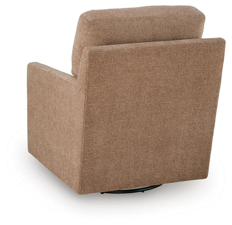 Dishford Cinnamon Swivel Accent Chair - A3000841