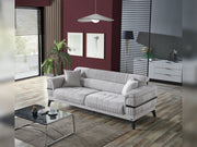 Divano 3-pieces (Sofa & Loveseat & Chair) Livingroom in Beige - Brick - 200-ELIF-DIV-A310-321