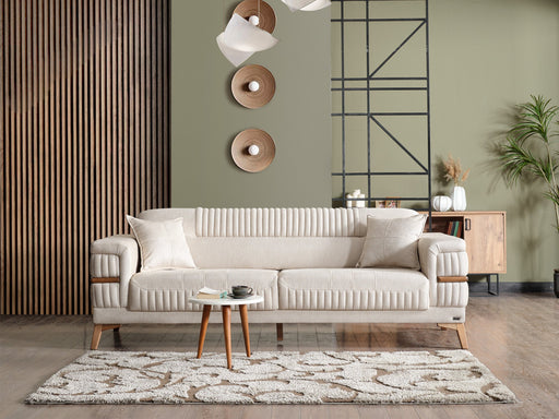 Divano Convertible Loveseat in Beige - 200-ELIF-DIV-A310-2