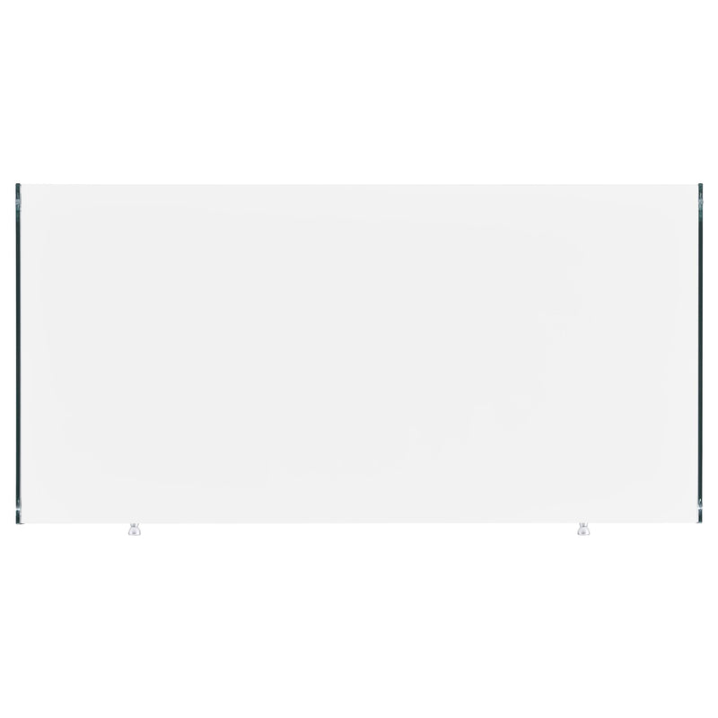 Dobrev 48-inch 2-drawer Writing Desk White High Gloss - 800829