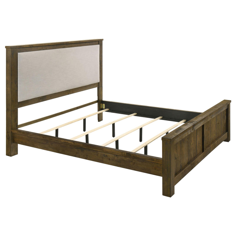 Doherty 4-piece Eastern King Bedroom Set Rustic Brown - 225161KE-S4