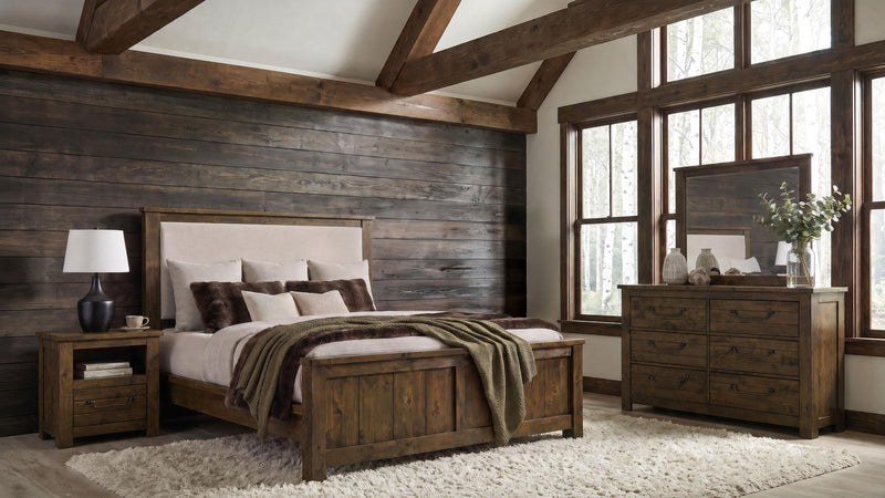 Doherty 4-piece Queen Bedroom Set Rustic Brown - 225161Q-S4
