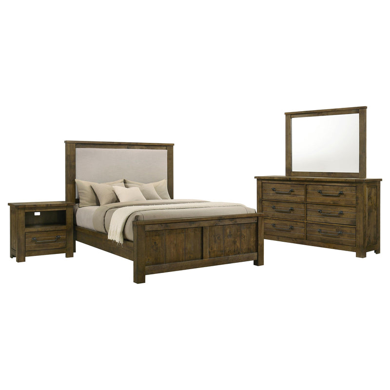 Doherty 4-piece Queen Bedroom Set Rustic Brown - 225161Q-S4