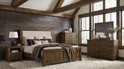 Doherty 5-piece Eastern King Bedroom Set Rustic Brown - 225161KE-S5