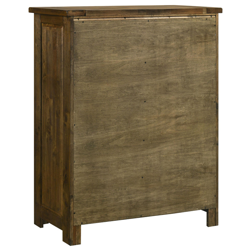 Doherty 5-piece Eastern King Bedroom Set Rustic Brown - 225161KE-S5