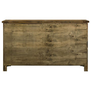 Doherty 6-drawer Bedroom Dresser Rustic Brown - 225163