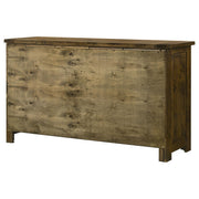 Doherty 6-drawer Bedroom Dresser Rustic Brown - 225163