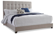 Dolante Multi Queen Upholstered Bed, Dresser, Mirror and Nightstand - B130B8