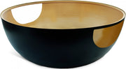 Doma Glass Top And Iron Base Coffee Table in Black - 286-CT