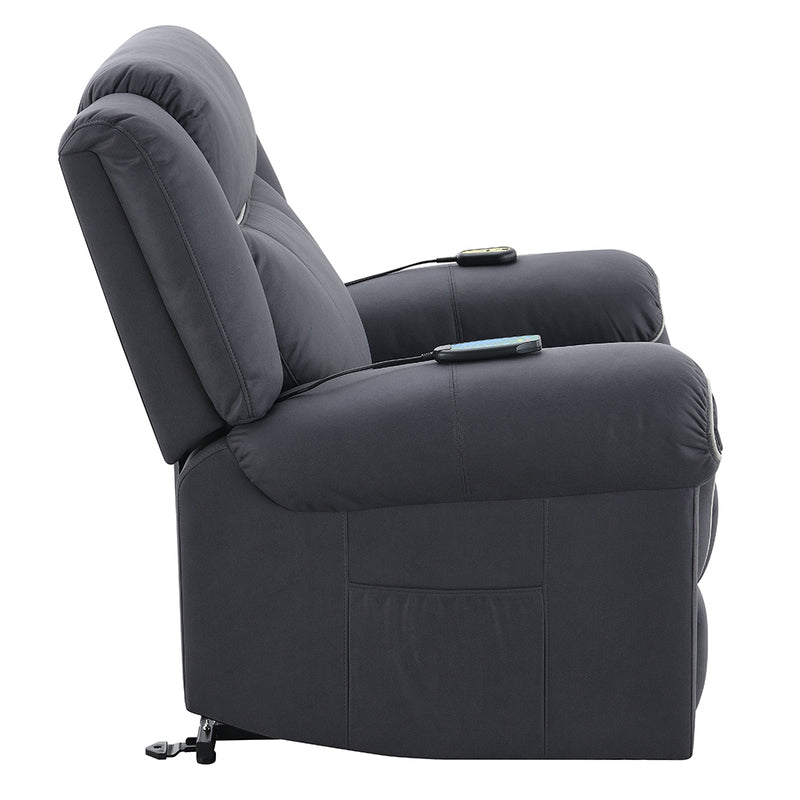 Domana Power Recliner w/Lift & Heating & Massage - LV04274