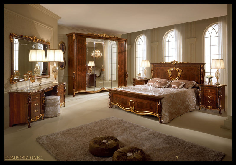 Donatello Bed Queen - Gate FurnitureQueen Bed