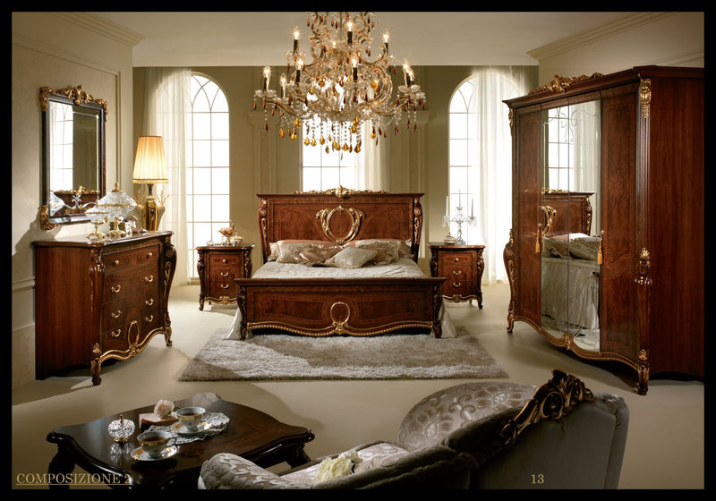 Donatello Night Bedroom Set - Gate FurnitureBedroom Set