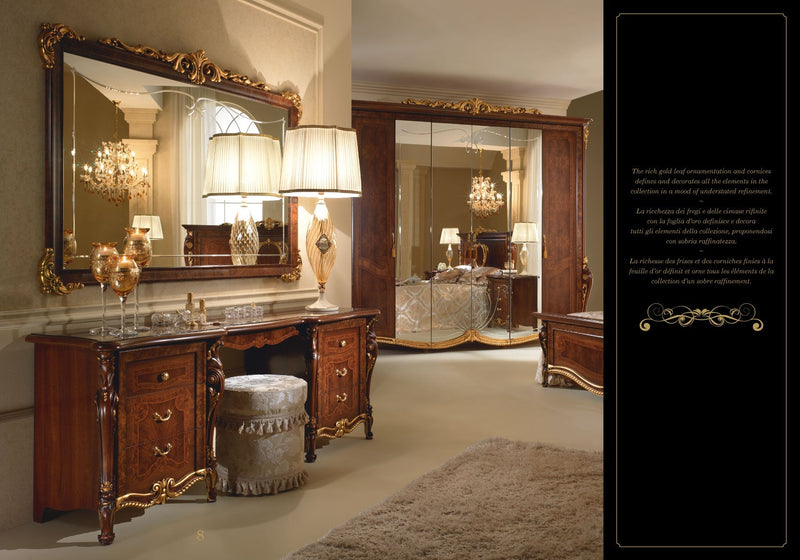 Donatello Night Bedroom Set - Gate FurnitureBedroom Set