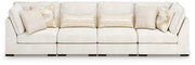 Donelson Creek Vanilla 4-Piece Sectional - 48002S2