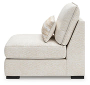 Donelson Creek Vanilla 4-Piece Sectional and Ottoman - 48002U1