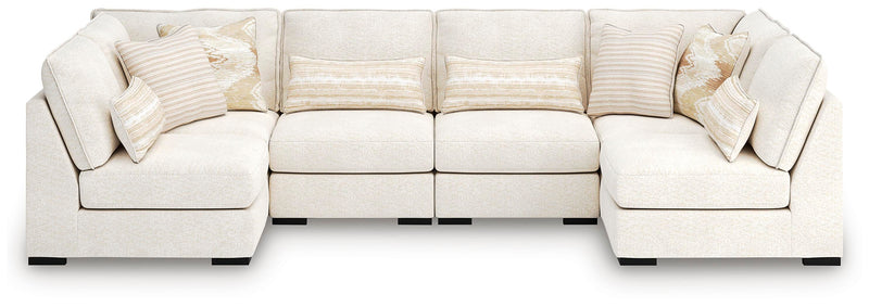 Donelson Creek Vanilla 6-Piece Sectional - 48002S3