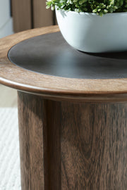 Dontayne Warm Brown End Table - T563-6