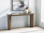 Dontayne Warm Brown Sofa Table - T563-4