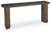 Dontayne Warm Brown Sofa Table - T563-4