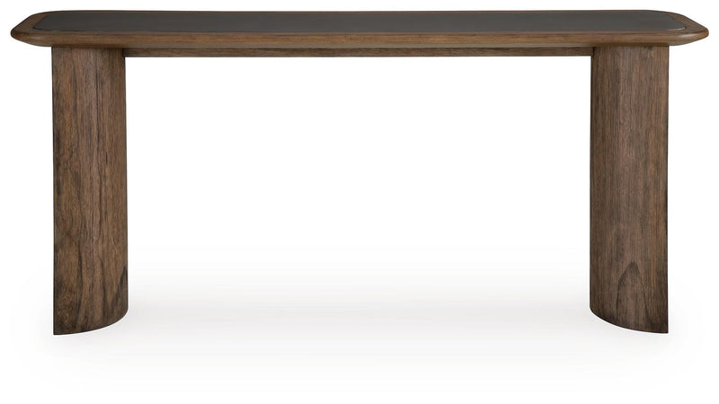 Dontayne Warm Brown Sofa Table - T563-4