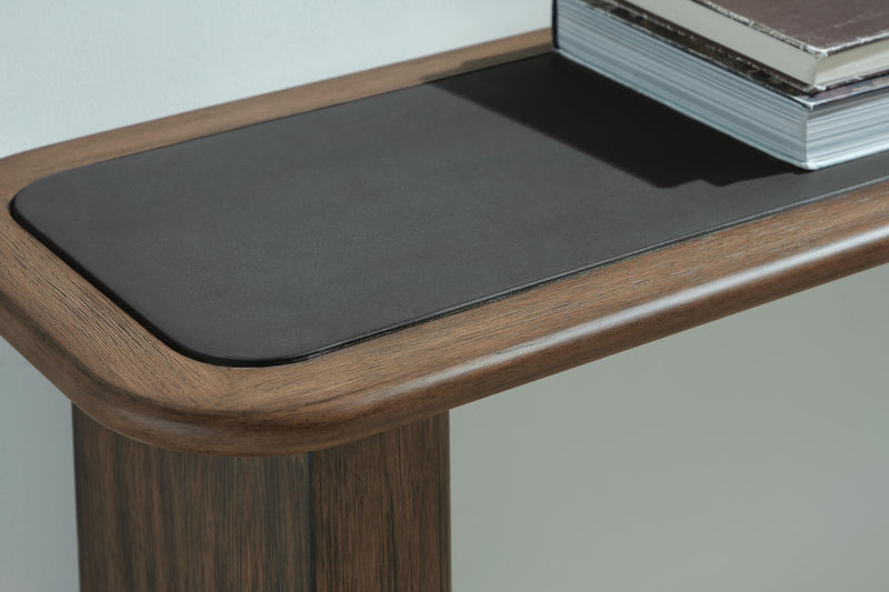 Dontayne Warm Brown Sofa Table - T563-4