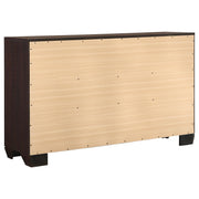 Dorian 5-piece Eastern King Bedroom Set Dark Cocoa - 300762KE-S5