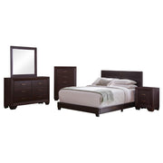 Dorian 5-piece Twin Bedroom Set Dark Cocoa - 300762T-S5
