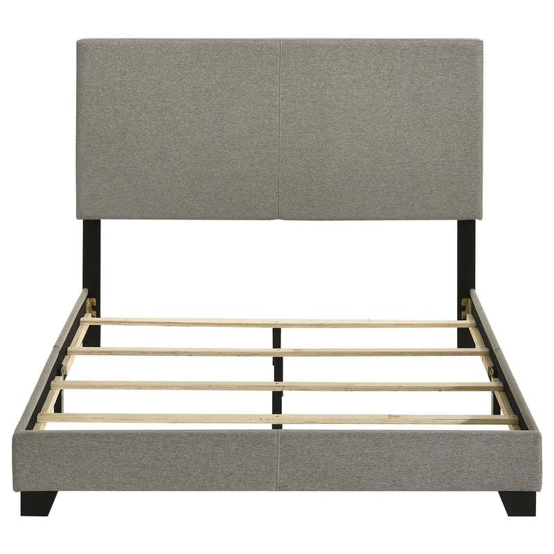 Dorian Fabric Upholstered Full Panel Bed Taupe - 300851F