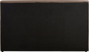 Dorian Velvet Upholstered Full Bed in Brown - DorianBrown-F