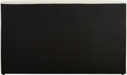 Dorian Velvet Upholstered Full Bed in Cream - DorianCream-F