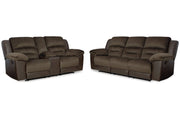 Dorman Chocolate Reclining Living Room Set - Gate FurnitureReclining Living Room Set