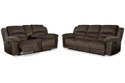 Dorman Chocolate Reclining Living Room Set - Gate FurnitureReclining Living Room Set
