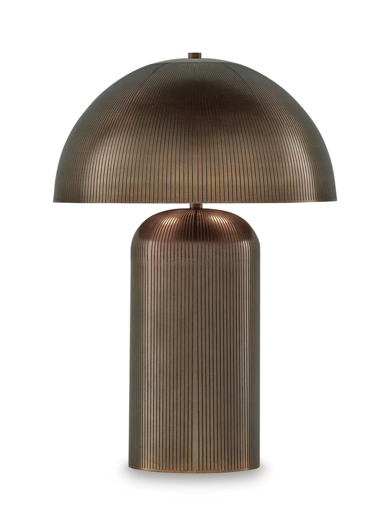 Dorriham Light Bronze Finish Table Lamp - L208554