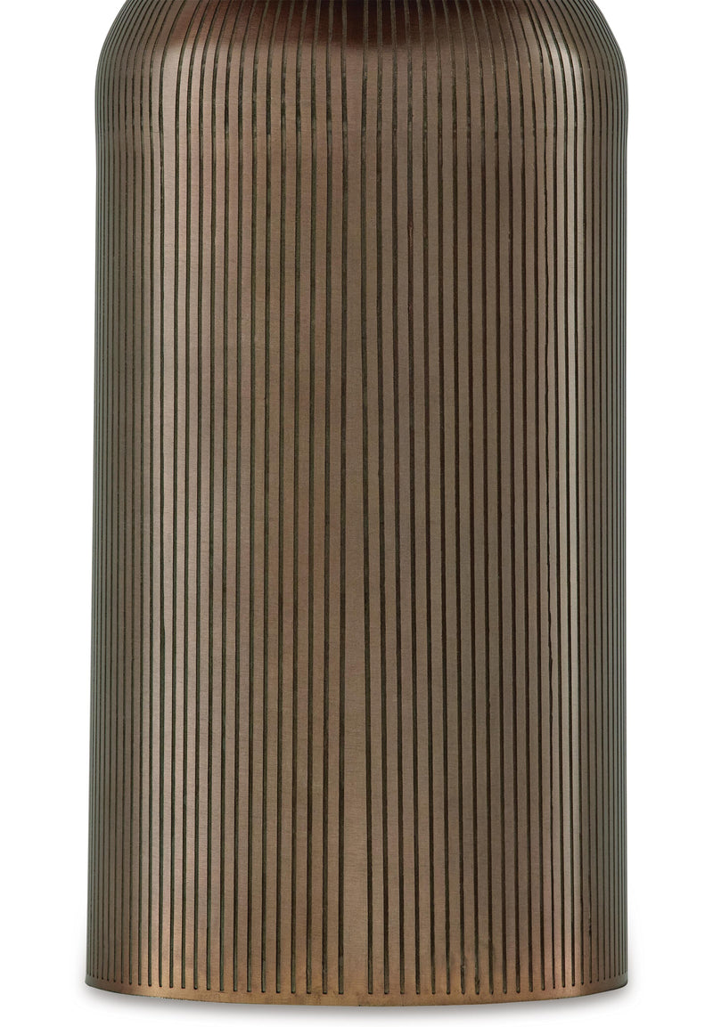 Dorriham Light Bronze Finish Table Lamp - L208554